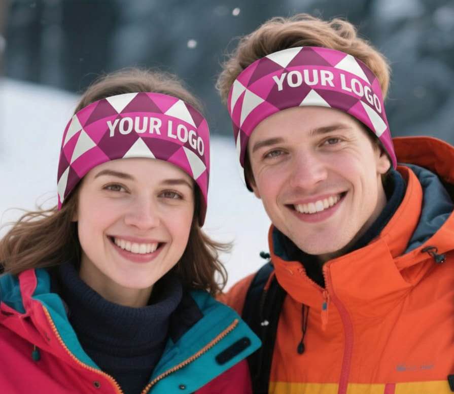 	Stirnband bedrucken lassen Logo - funktionsstirnband.com 