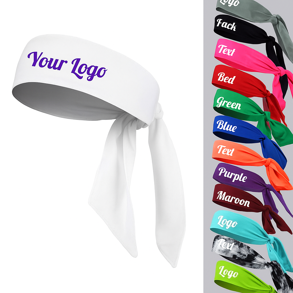 Stirnband mit Logo bedrucken