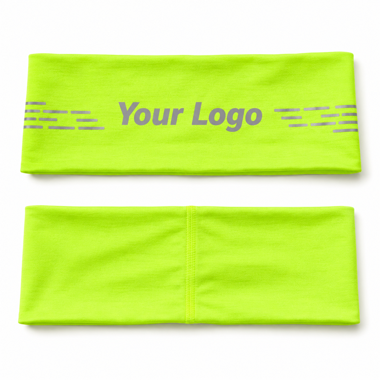 Reflektierendes Running-Stirnband mit Logo