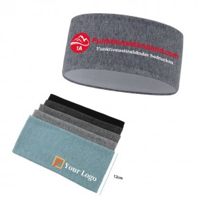Fleece Stirnband mit Logo bedrucken