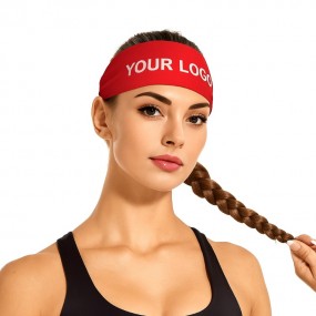 Lauf Stirnband als Werbeartikel oder Giveaway mit Logo ...