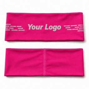 Elastisches Laufstirnband mit reflektierendem Aufdruck ...