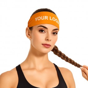 Lauf Stirnband als Werbeartikel oder Giveaway mit Logo ...